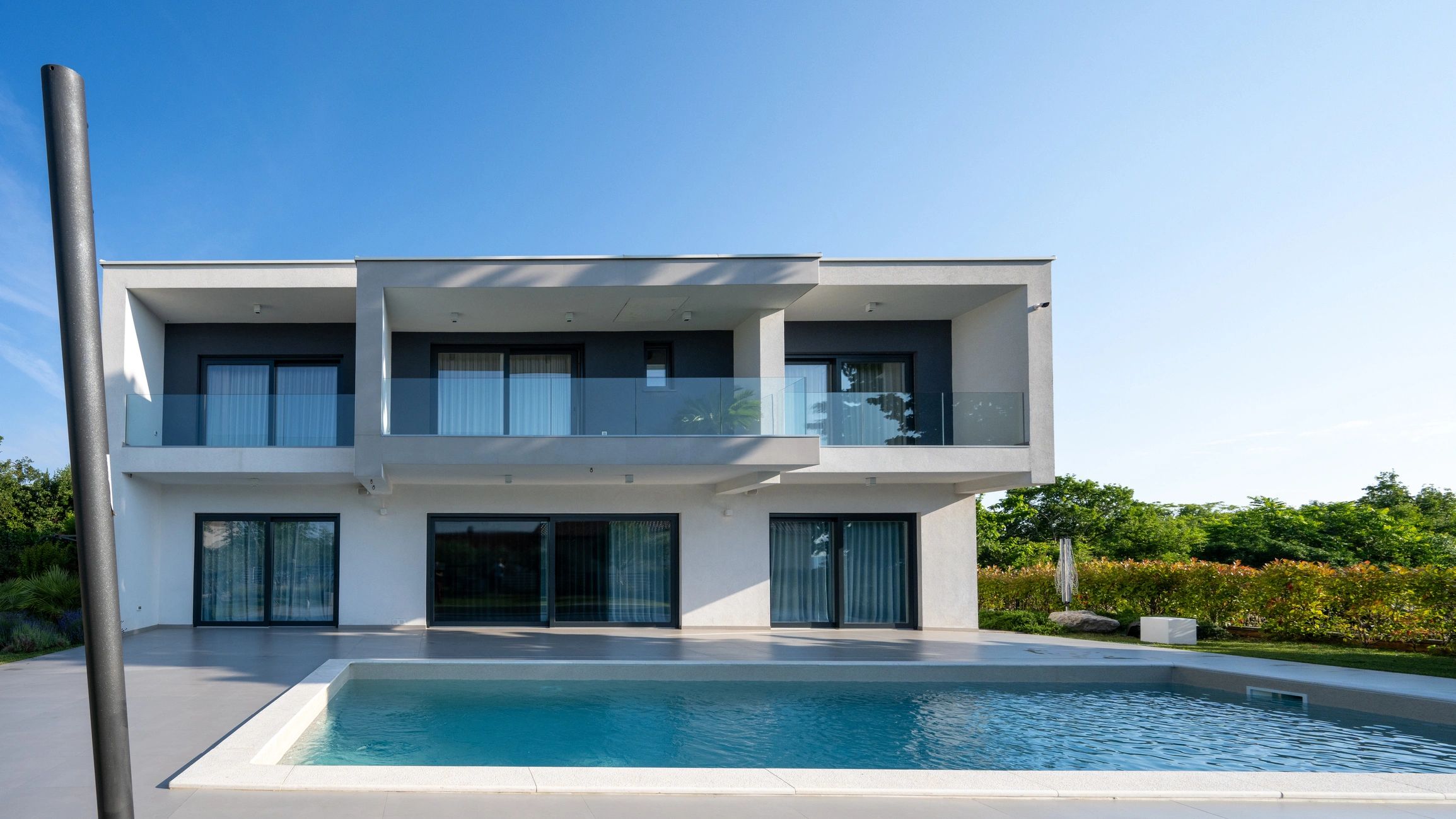 Luxury modern home exterior